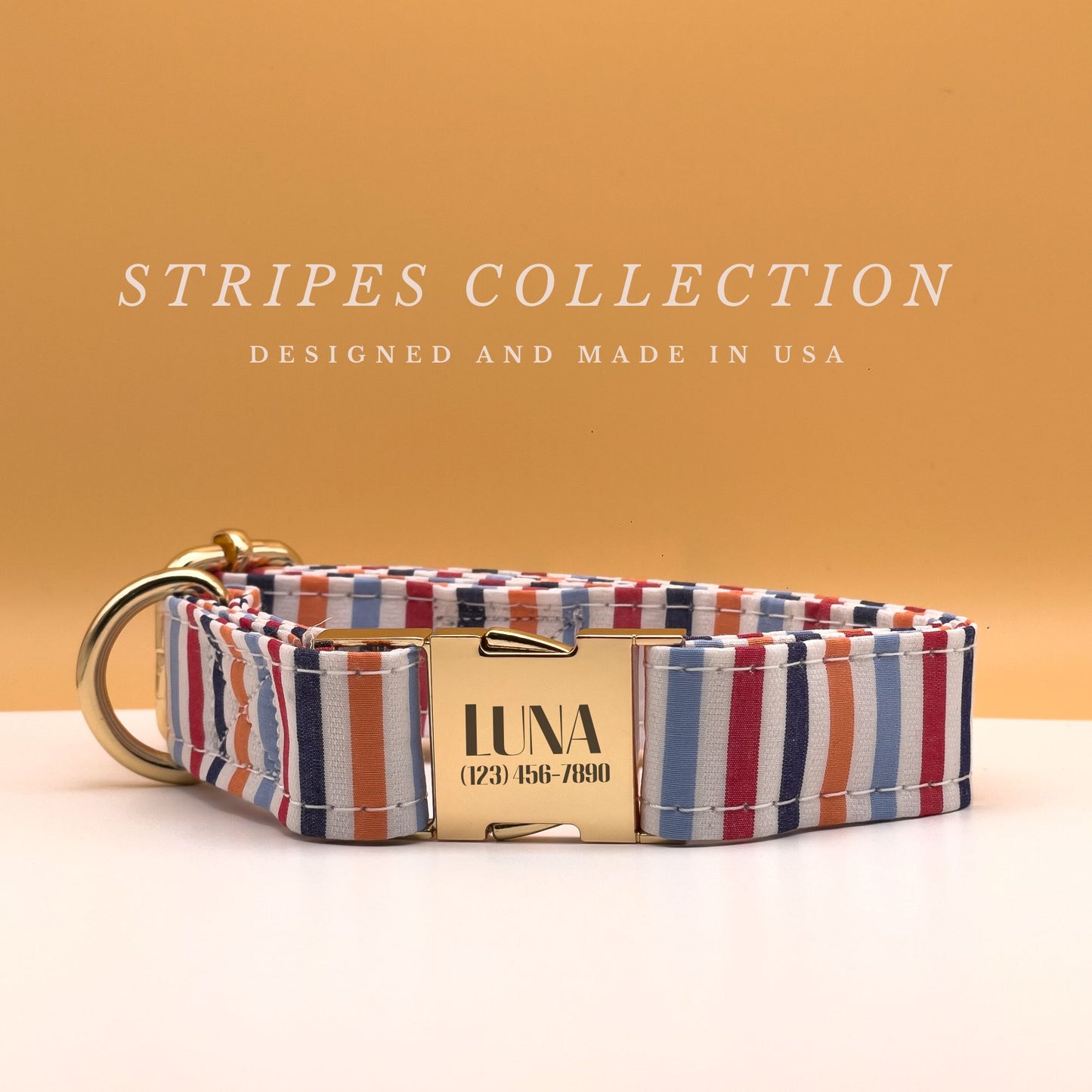 Stripe Dog Collar