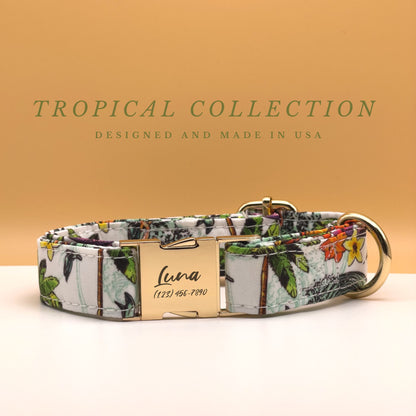 Tropical Dog Collar