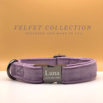 Velvet Dog Collar