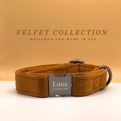 Velvet Dog Collar